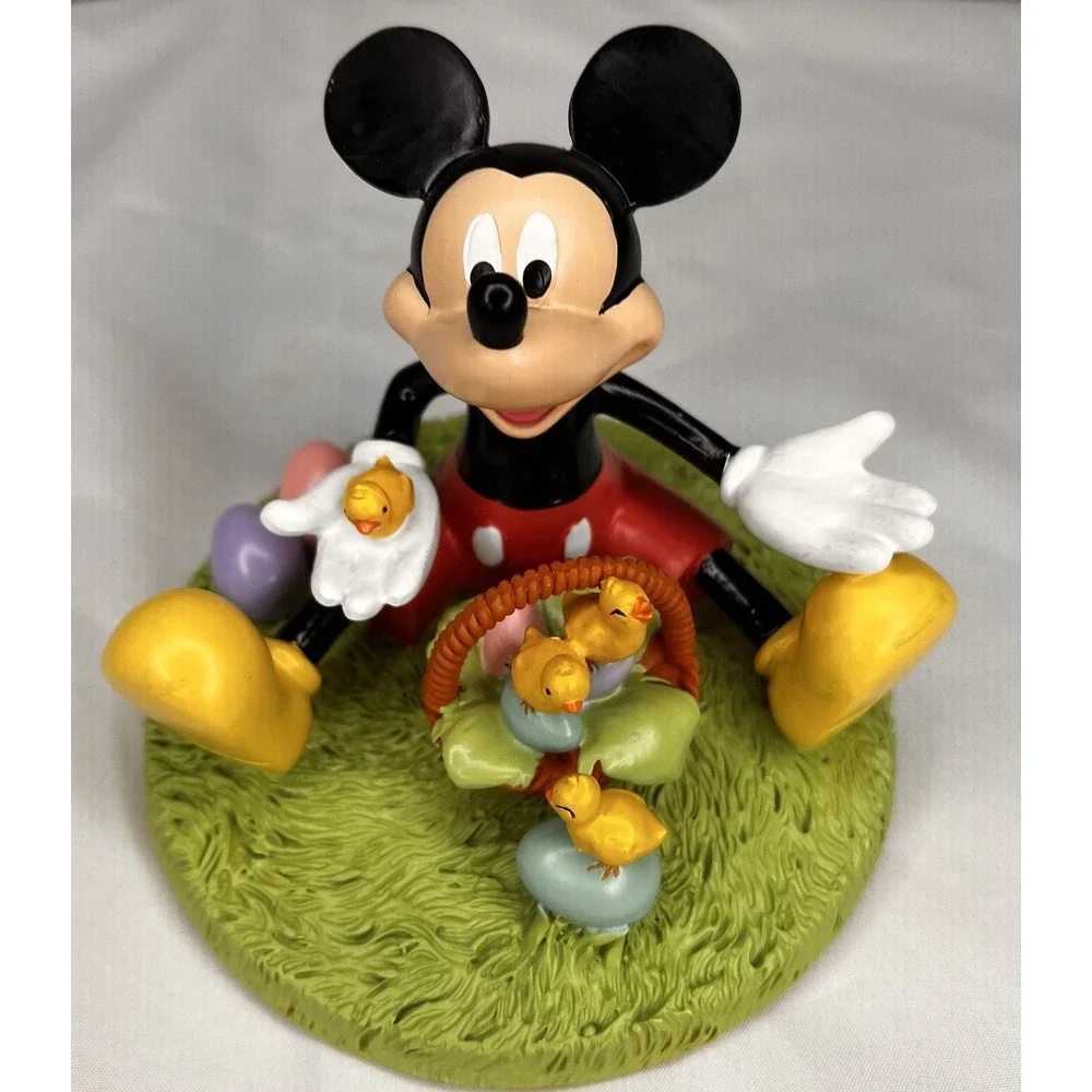 Disney‎ Mickey Mouse Easter Chicks Eggs Figurine Kohl's 2022 Spring Decor